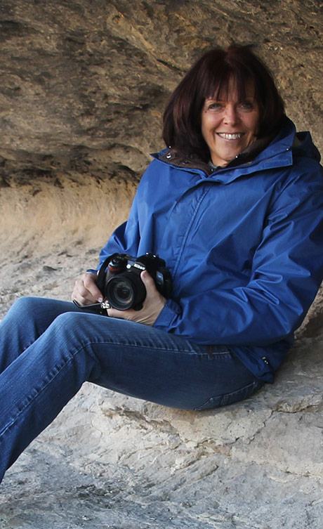 Carol Grosvenor at Big Bend with Nikon